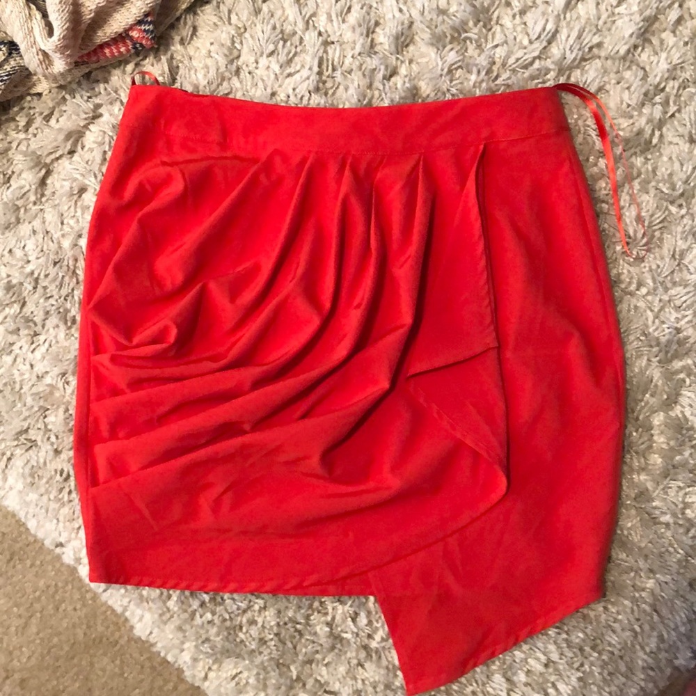 Red skirt NWT